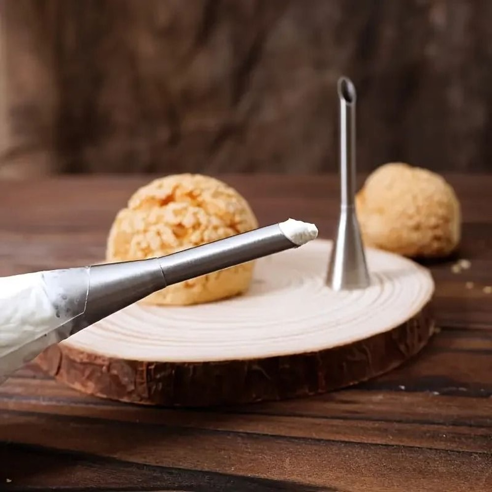 Stainless Steel Puff Pastry Piping Nozzle Set 4