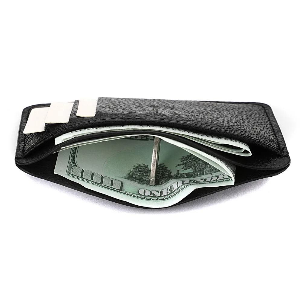 Ultra Thin Soft PU Leather Mini Credit Card Wallet Slim Pocket Card Holder 2