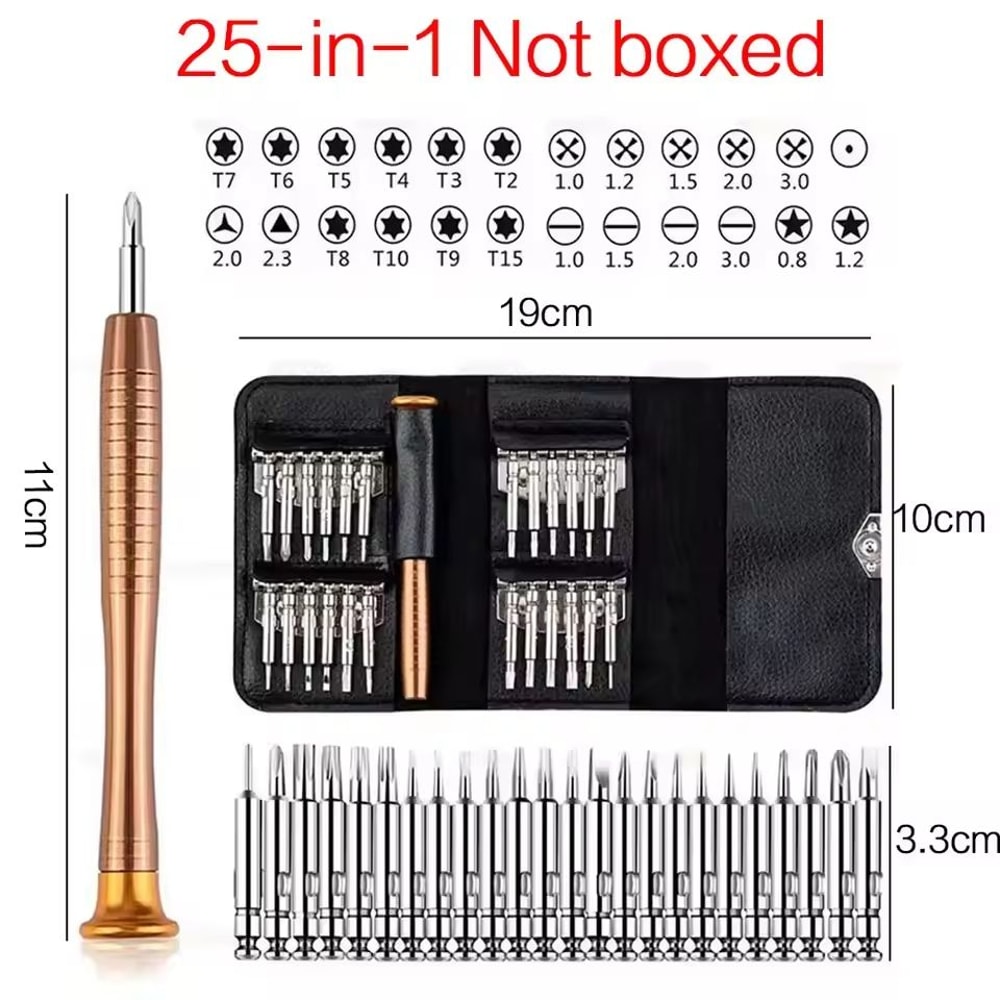 Precision Screwdriver Set Professional Repair Kit For Electronics Laptops Phones And Small Devices 1
