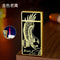 Windproof Metal Lighter With Dragon Embossed Design Waterproof Direct Flame Elegant Smoking Access 12
