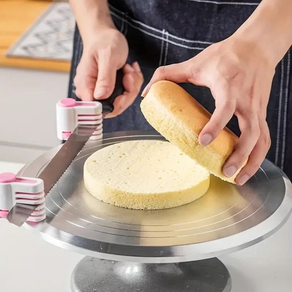 Professional Adjustable Cake Slicer 5Layer Leveler For Even Cake Cutting 5