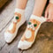 Womens Cartoon Cat Ankle Socks Breathable Everyday Comfort Set 5 Or 10 Pairs 2
