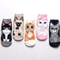 Womens Cartoon Cat Ankle Socks Breathable Everyday Comfort Set 5 Or 10 Pairs 6