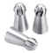 3 Piece Stainless Steel Pastry Icing Nozzles Set 4