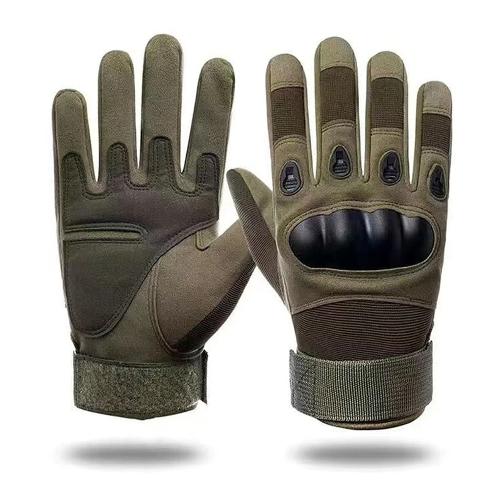 Outdoor Tactical Full Finger Hard Shell Gloves 6