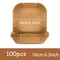 50 Piece Round Air Fryer Disposable Paper Liners 15
