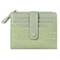 Crocodile Texture Short Wallet For Women 9