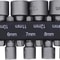 9 Piece Hex Socket Nut Driver Set 1