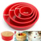 Round Silicone Cake Mold Baking Pan 0