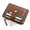 Mens Slim PU Leather Wallet With Coin Pocket 6