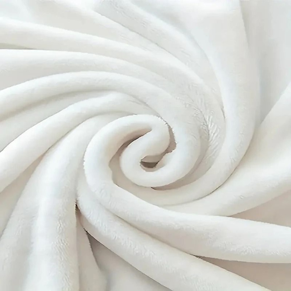 Pizza Pattern Flannel Throw Blanket 4