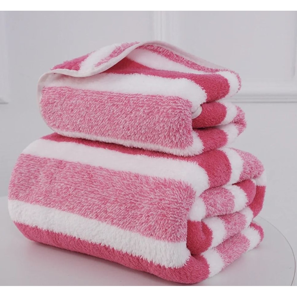 Thickened Absorbent Bath Towel And Soft Face Towel 19