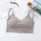 Seamless Womens Tube Top Sports Bra 7