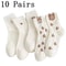 Mens Soft Breathable Cartoon Expression Socks MultiPair Packs 11