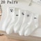 Mens Soft Breathable Cartoon Expression Socks MultiPair Packs 12