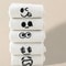 Mens Soft Breathable Cartoon Expression Socks MultiPair Packs 4