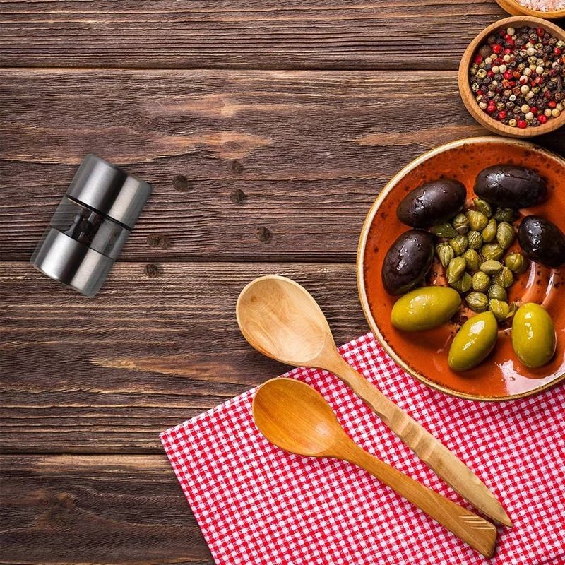 Mini Stainless Steel Salt And Pepper Grinder 5