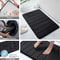 Super Absorbent Memory Foam Bath Mat Set Non Slip Bathroom Rug And Toilet Footpad 4