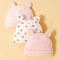 Soft Cotton Newborn Baby Hat Set Three Piece Comfortable Infant Caps 3