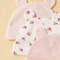 Soft Cotton Newborn Baby Hat Set Three Piece Comfortable Infant Caps 5