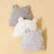 Soft Cotton Newborn Baby Hat Set Three Piece Comfortable Infant Caps 7