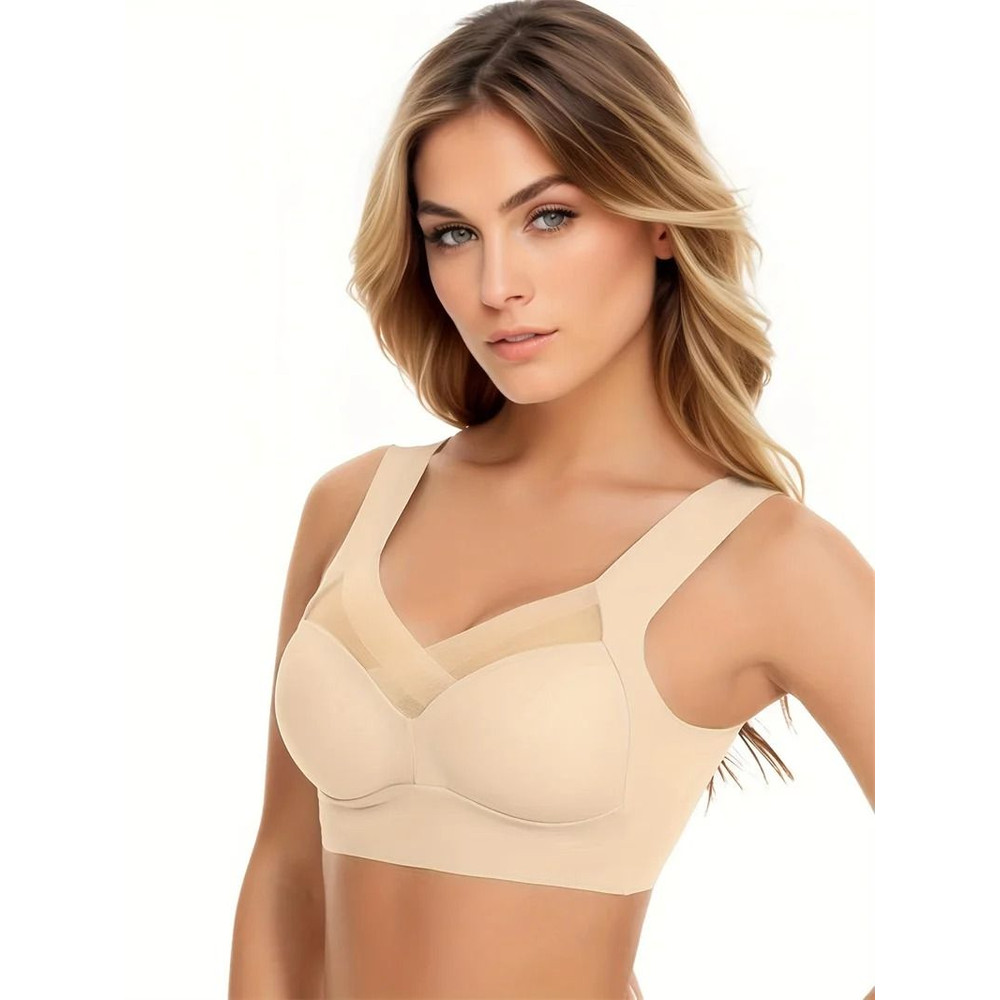 Solid Wireless Sports Bra 7