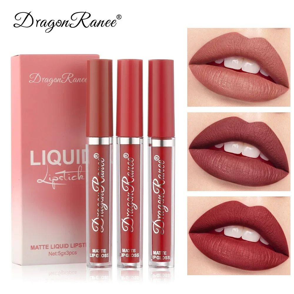 Matte Liquid Lipstick Set Long Lasting Waterproof Lip Makeup Collection For Women 4