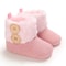 Winter Baby Girl Thick Snow Boots Warm Plush Non Slip Cotton Walking Shoes 9