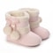 Winter Baby Girl Thick Snow Boots Warm Plush Non Slip Cotton Walking Shoes 15