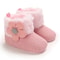 Winter Baby Girl Thick Snow Boots Warm Plush Non Slip Cotton Walking Shoes 7