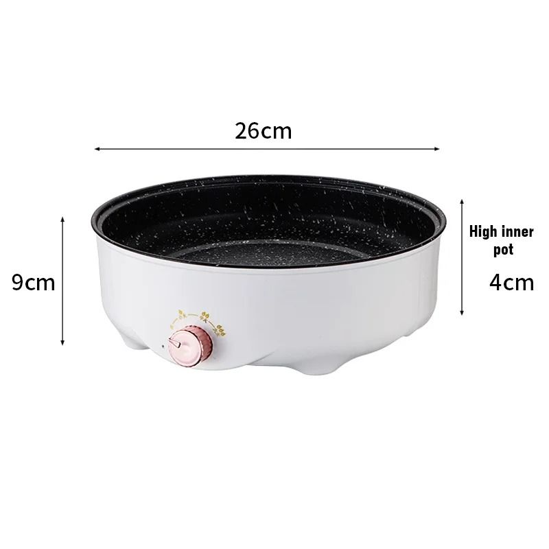 Electric MultiCooker Non Stick Frying Pan For Home Cooking Barbecue And Omelettes 6