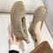 Womens Plush Winter Snow Ankle Boots Warm Cotton Fleece Lined Casual Comfort Flats 5