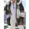 Oversized Plush Hooded Jacket For Women Warm Winter Cashmere Coat With Zipper And Pockets 10