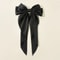 Korean Satin Big Bow Hair Clip For Women And Girls Long Ribbon Bowknot Spring Clamp 11