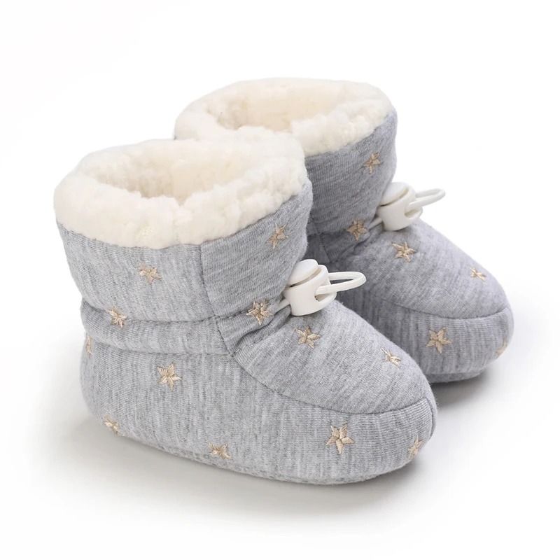 Winter Newborn Baby Cotton Booties Warm Non Slip First Walker Snow Boots For Boys And Girls 11