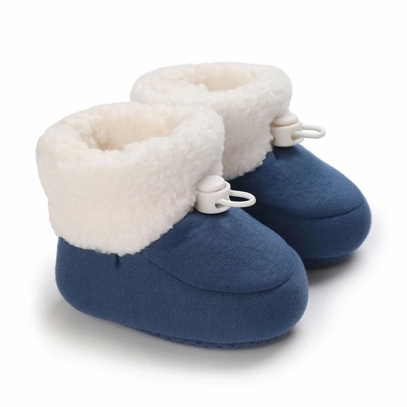 Winter Newborn Baby Cotton Booties Warm Non Slip First Walker Snow Boots For Boys And Girls 13