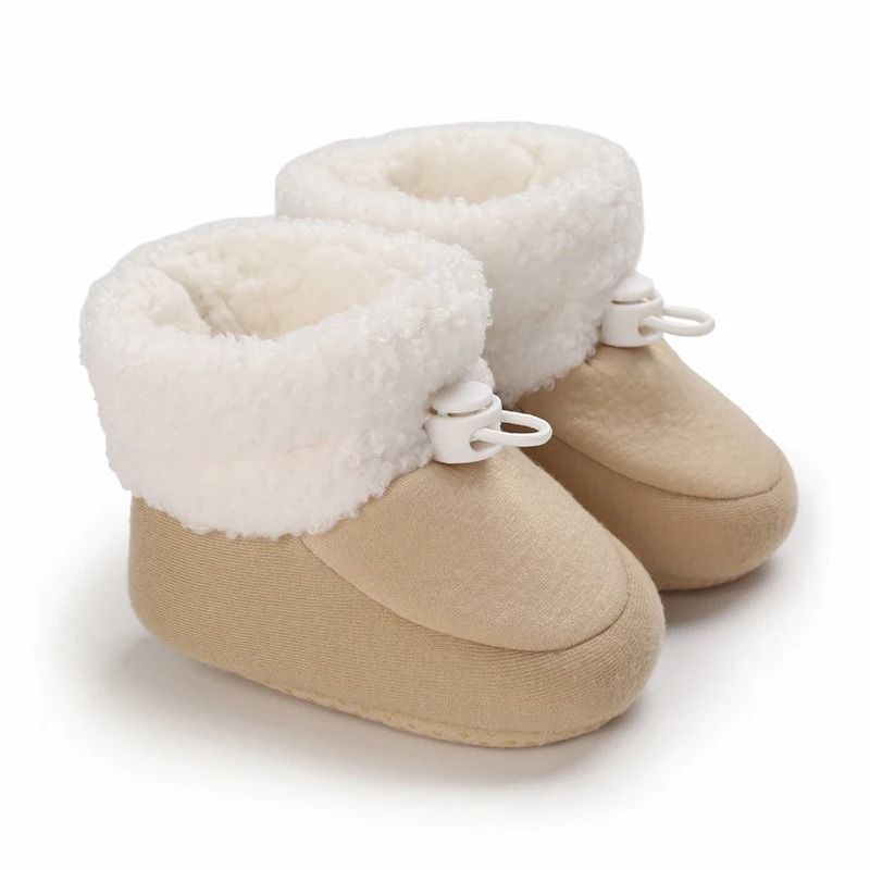 Winter Newborn Baby Cotton Booties Warm Non Slip First Walker Snow Boots For Boys And Girls 15