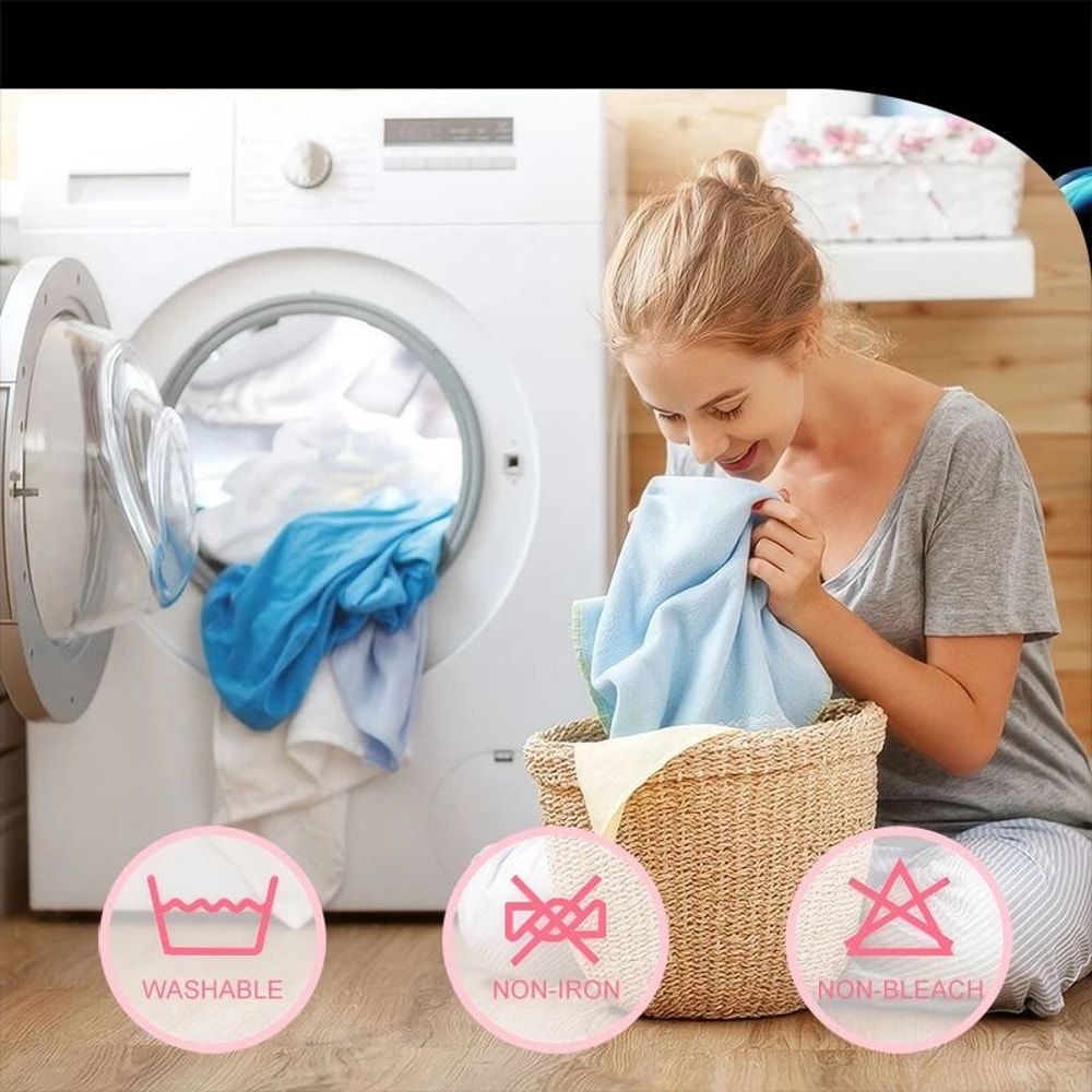 Simple Modern Printed Matte Fitted Sheet Circular Geometry Pattern Bedding Cover 2