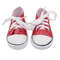 Canvas Denim Baby Doll Sneakers For 18 Inch Dolls 16