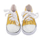 Canvas Denim Baby Doll Sneakers For 18 Inch Dolls 18