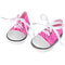 Canvas Denim Baby Doll Sneakers For 18 Inch Dolls 2