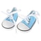 Canvas Denim Baby Doll Sneakers For 18 Inch Dolls 4