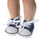 Canvas Denim Baby Doll Sneakers For 18 Inch Dolls 8
