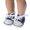 Canvas Denim Baby Doll Sneakers For 18 Inch Dolls 8