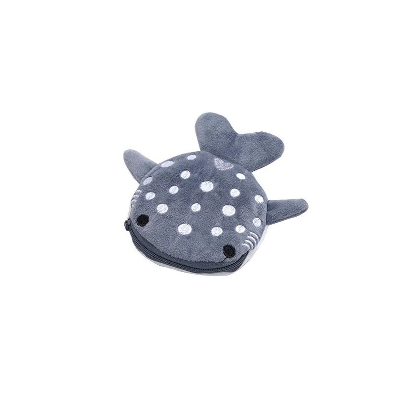 Cartoon Shark Plush Coin Purse 5