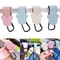 PU Leather Stroller Hook Clips 0