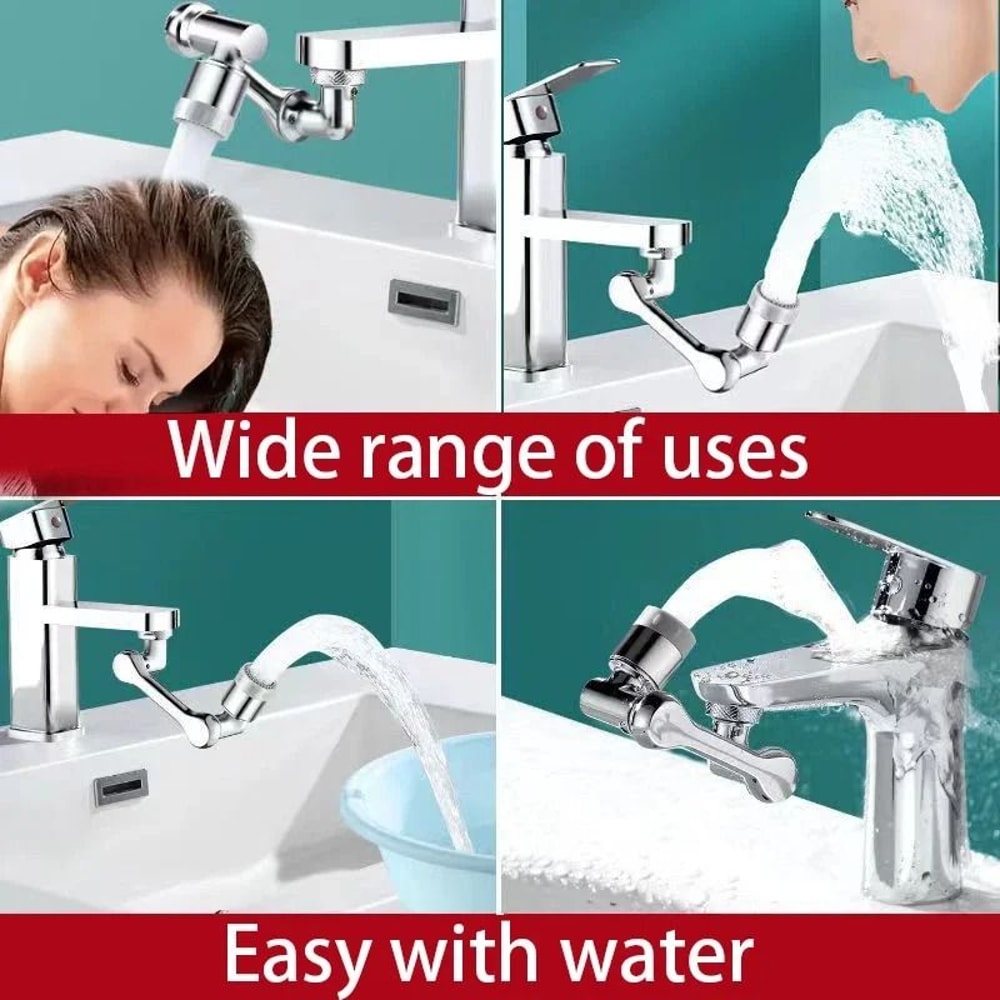 1080 Degree Rotatable Faucet Sprayer Head 4
