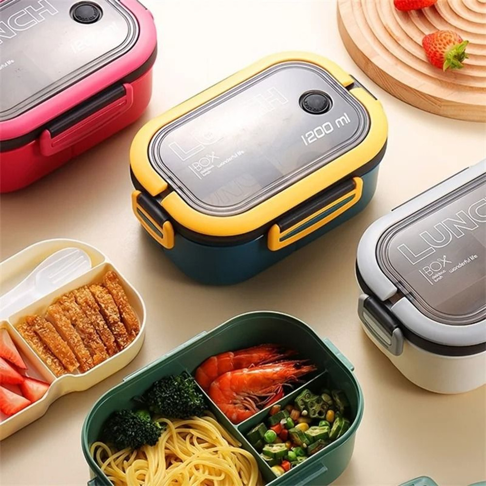1200 Ml Double Layer Bento Lunch Box 3