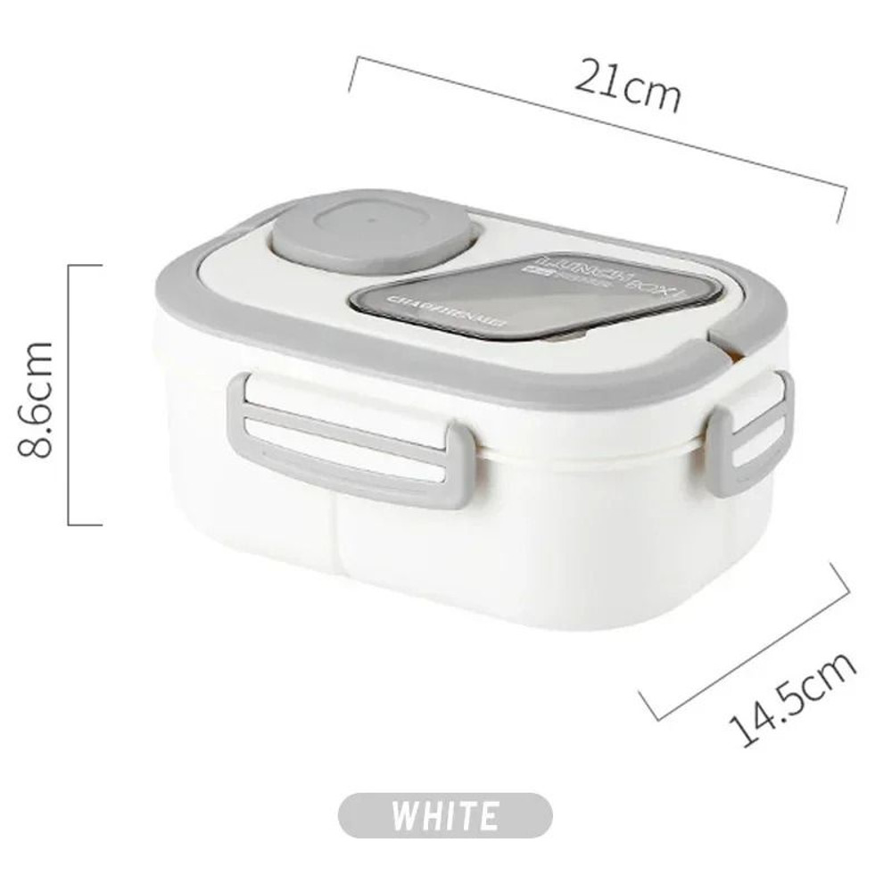 Portable Wheat Straw Bento Lunch Box With Handle 7