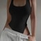 Sleeveless Knit Bodysuit For Women 2